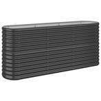 Hoge Plantenbak Antraciet | Retourdeal voor Balkon!, Tuin en Terras, Bloembakken en Plantenbakken, 100 cm of meer, Nieuw, Ophalen of Verzenden
