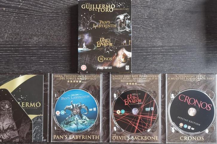 Guillermo del Toro - collection (3 disc)    Gratis verzenden, Cd's en Dvd's, Dvd's | Tv en Series, Zo goed als nieuw, Boxset, Horror
