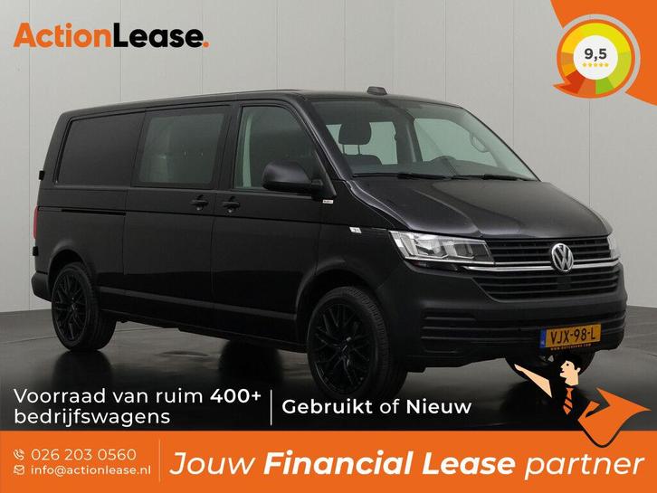 Volkswagen Transporter 20TDI Zwart occasion, Auto's, Bestelauto's, Dealer onderhouden, Te koop, Handgeschakeld, Financial lease