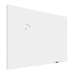 Premium glassboard met blinde bevestiging - 100x150 cm - Wit, Ophalen of Verzenden, Nieuw in verpakking