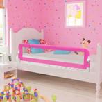 vidaXL Kinderbedhekjes 2 st 150x42 cm roze, Kinderen en Baby's, Traphekjes, Nieuw, Verzenden