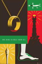Poster Lord of the Rings 100th Anniversary WB 61x91,5cm, Verzenden, Nieuw, A1 t/m A3