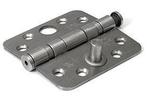 Kogellagerscharnier 89x89x3 mm ronde hoek SKG3 RVS, Ophalen of Verzenden, Nieuw