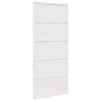 Schuifdeur 90x208 Massief Grenen - Retourdeal - Witte Hou..., Doe-het-zelf en Verbouw, 80 tot 100 cm, Binnendeur, Nieuw, Ophalen of Verzenden