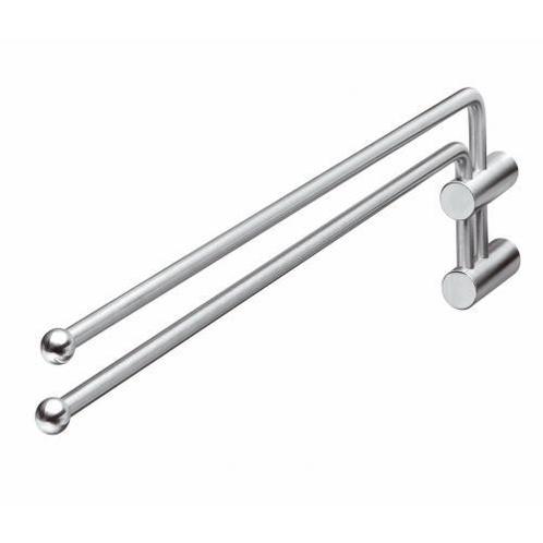 Intersteel Handdoekhouder Duo-Gebogen Draaibaar RVS, Doe-het-zelf en Verbouw, Hang- en Sluitwerk, Nieuw, Ophalen of Verzenden