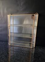 Realizzato interamente a Mano - Vitrinekast - glas, messing,, Antiek en Kunst