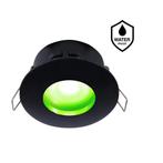 Smart Tuya Inbouwspot Zwart 5W | Waterdicht | 70 mm, Nieuw, Ophalen of Verzenden, Led