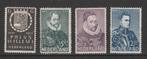 Postzegels Nederland 1933 Herdenkingzegels NR.252-255 (1650), Verzenden, T/m 1940, Postfris