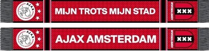 Kingdo Ajax Sjaal Mijn trots, Mijn stad, Sport en Fitness, Voetbal, Nieuw, Verzenden