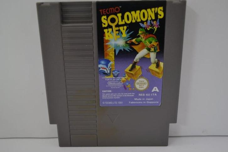 Solomons Key (NES ITA), Spelcomputers en Games, Games | Nintendo NES, Zo goed als nieuw, Verzenden