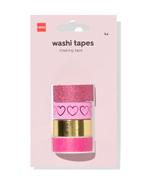 HEMA Washi tapes hartjes - 4 stuks, Verzenden, Nieuw