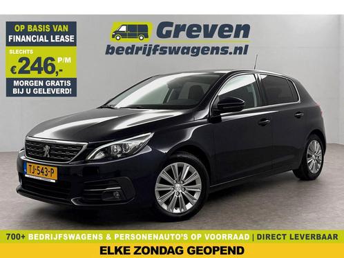 Peugeot 308 1.2 PureTech 360Camera Panoview Carplay PDC LMV, Auto's, Peugeot, Automaat, Benzine, Blauw, Verzenden