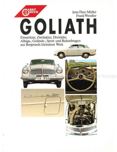 GOLIATH: EINSPRITZER, ZWEITAKTER, DREIRÄDER, ALLTAGS-,, Boeken, Auto's | Boeken