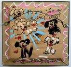 Charles Fazzino (1955) - 3D Dogs / Unikat, Antiek en Kunst