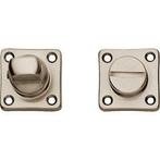 Intersteel WC-sluiting 8mm vierkant nikkel mat, Doe-het-zelf en Verbouw, Hang- en Sluitwerk, Nieuw, Ophalen of Verzenden