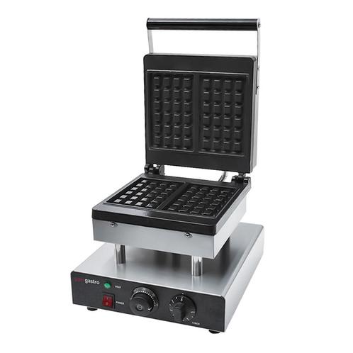 GGM Gastro | Wafelijzer - Enkel - Handmatig - 2 kW - Vorm: 2, Zakelijke goederen, Horeca | Keukenapparatuur, Nieuw in verpakking