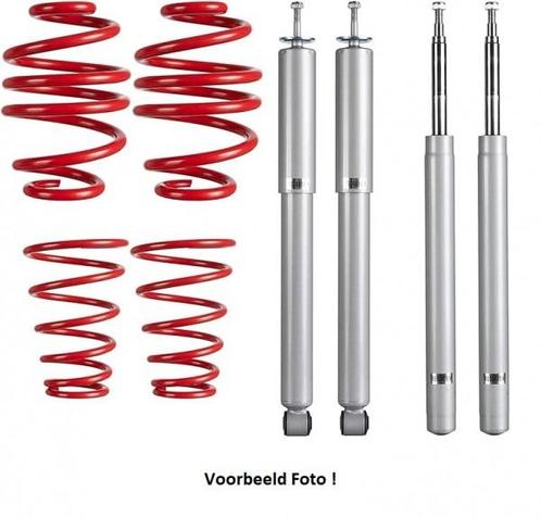 Verlagingsset Veren en Schokbrekers Peugeot 206 1998-2007, Auto-onderdelen, Overige Auto-onderdelen, Ophalen of Verzenden