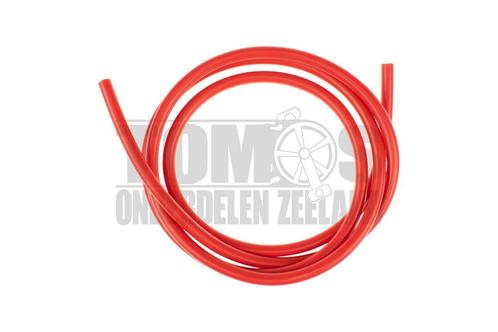 Bougiekabel 5mm dun rood 1 meter universeel, Fietsen en Brommers, Brommeronderdelen | Algemeen, Nieuw, Ophalen of Verzenden