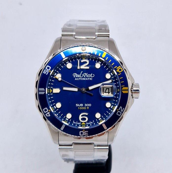 Paul Picot - SUB 300 - Heren - 2020+, Sieraden, Tassen en Uiterlijk, Horloges | Heren