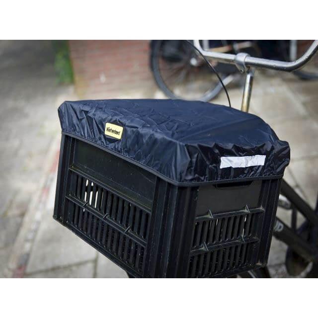Niet verkeerd Fietskrat Hoes Kratcover  Zwart, Fietsen en Brommers, Fietsaccessoires | Fietsmanden, Nieuw, Verzenden