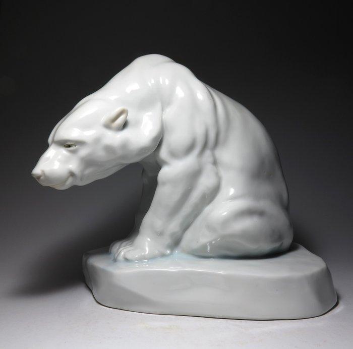 Herend - Béla Markup - Figuur - Herend Polar Bear -, Antiek en Kunst, Curiosa en Brocante