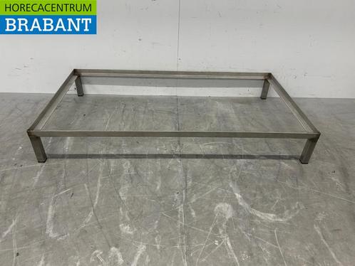 RVS Onderstel 121 x 66 x 17 cm Horeca, Zakelijke goederen, Horeca | Keukenapparatuur, Gebruikt, Ophalen of Verzenden