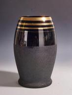 Verrerie Boom, De Rupel - Vaas - Art Deco vaas in zwart glas, Antiek en Kunst