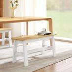 TRUUSK Houten Zitbank voor 2 Personen - Eikenlook - Stabilis, Huis en Inrichting, Verzenden, Nieuw