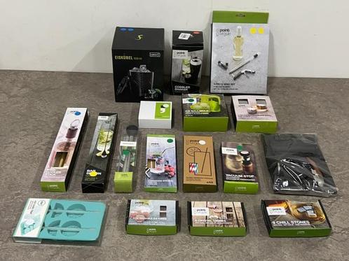 Veiling - Wijn- en cocktailaccessoires set 17-delig, Huis en Inrichting, Keuken | Keukenbenodigdheden, Nieuw