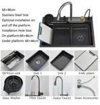 Multifunctionele Gouden Spoelbak 50×45 cm – Luxe Keuken, Verzenden, Nieuw