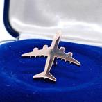 18 karaat - Roségoud - Broche - Luchtvaart, Boeing vliegtuig