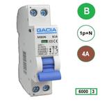 Gacia installatieautomaat 1P+N B4 6KA - M80N-B04, Ophalen of Verzenden, Nieuw