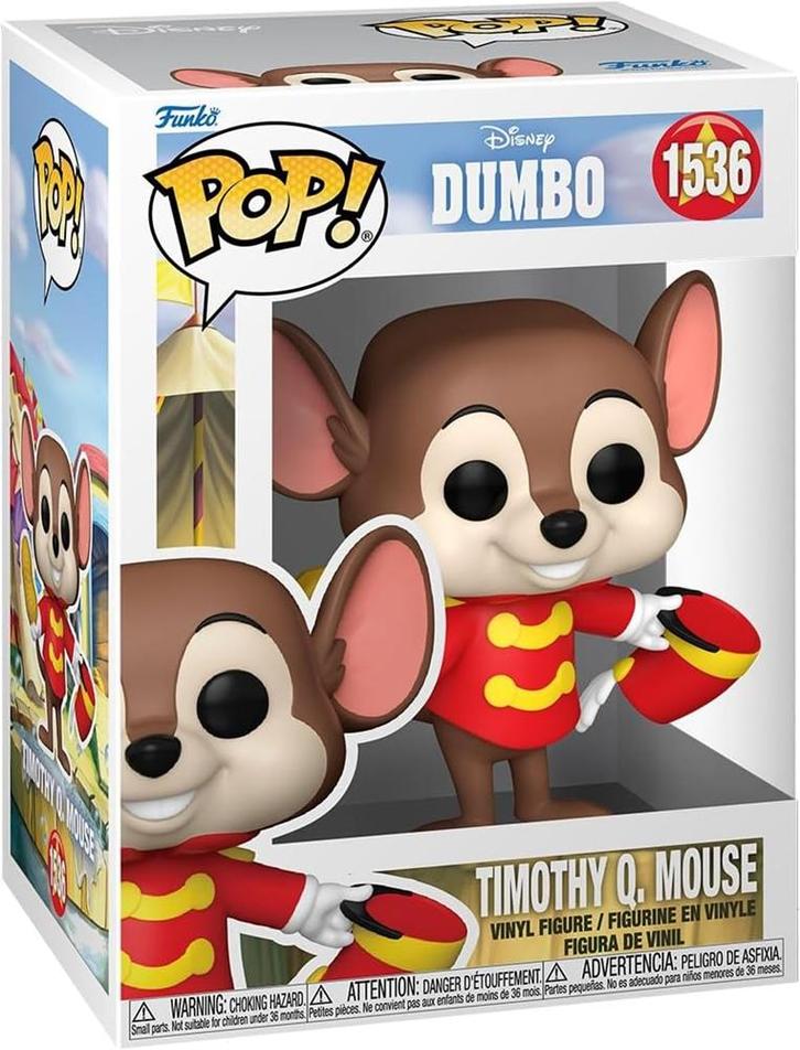 Funko Pop! - Disney Dumbo Thimothy Q. Mouse #1536 | Funko -, Verzamelen, Poppetjes en Figuurtjes, Nieuw, Verzenden