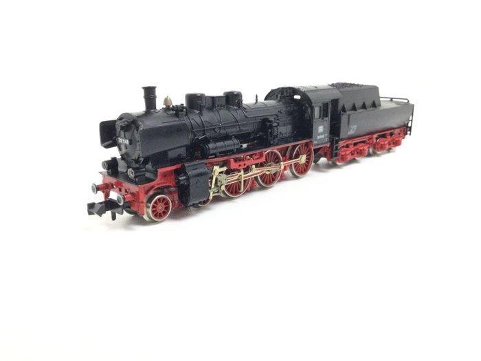 Fleischmann N - 7162 - Stoomlocomotief met tender (1) - BR, Hobby en Vrije tijd, Modeltreinen | N-Spoor