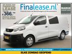 Peugeot Expert 231L 2.0 BlueHDI L3H1 Marge DC 5Pers €366pm, Auto's, Nieuw, Zilver of Grijs, Lease, Peugeot