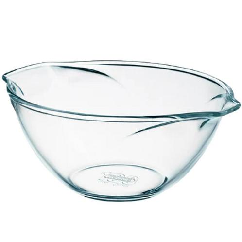 Pyrex Beslagkom Glas Vintage 2,8L (28x23x11cm), Hobby en Vrije tijd, Taarten en Cupcakes maken, Nieuw, Verzenden