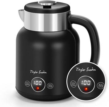 Waterkoker met temperatuurregeling - Retro - 1.7L - 2200W - beschikbaar voor biedingen