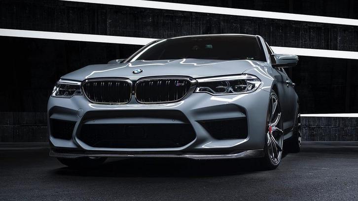 BMW F90 M5 Vorsteiner carbon voorlip splitter, Auto diversen, Tuning en Styling, Verzenden