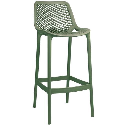 Barkruk Buiten - 75 cm - Air - Avocado Groen - Siesta, Tuin en Terras, Tuinstoelen, Nieuw, Verzenden