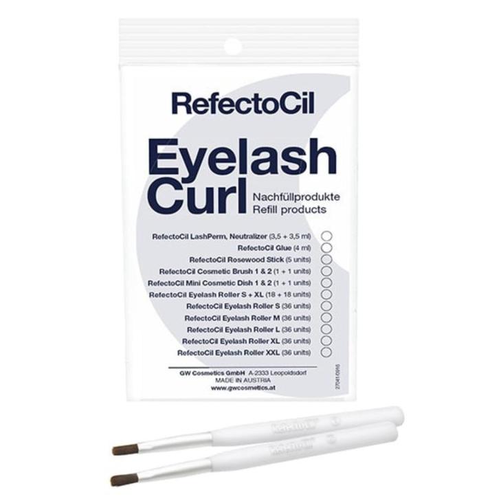 RefectoCil Eyelash Curl Refill Brush 1+2, Sieraden, Tassen en Uiterlijk, Uiterlijk | Haarverzorging, Overige typen, Nieuw, Ophalen of Verzenden