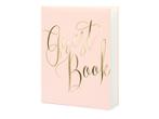 Gastenboek Roze 24,5cm, Verzenden, Nieuw