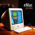 Apple eMac G4 (800MHz) + Pro Keyboard & Mouse & Software, Nieuw