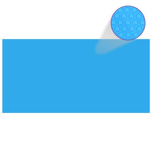 vidaXL Zwembadhoes 975x488 cm PE blauw, Tuin en Terras, Zwembad-toebehoren, Nieuw, Verzenden