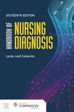 9781284197976 Handbook Of Nursing Diagnosis | Tweedehands, Boeken, Lynda Juall Carpenito, Zo goed als nieuw, Verzenden