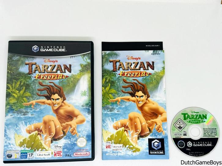 Nintendo Gamecube - Tarzan - Freeride - EUR, Spelcomputers en Games, Games | Nintendo GameCube, Gebruikt, Verzenden