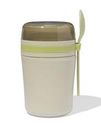 HEMA Yoghurtbeker to go 420ml groen, Verzenden, Nieuw