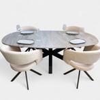 Luxe Mediterraneo Kwartsiet 200x105 Eettafel nu €1899, Huis en Inrichting, Tafels | Eettafels, Overige materialen, 100 tot 150 cm