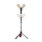 Professionele bouwlamp op statief | 2x 50 watt, Ophalen of Verzenden, Nieuw, 50 tot 200 watt, Lamp met armatuur