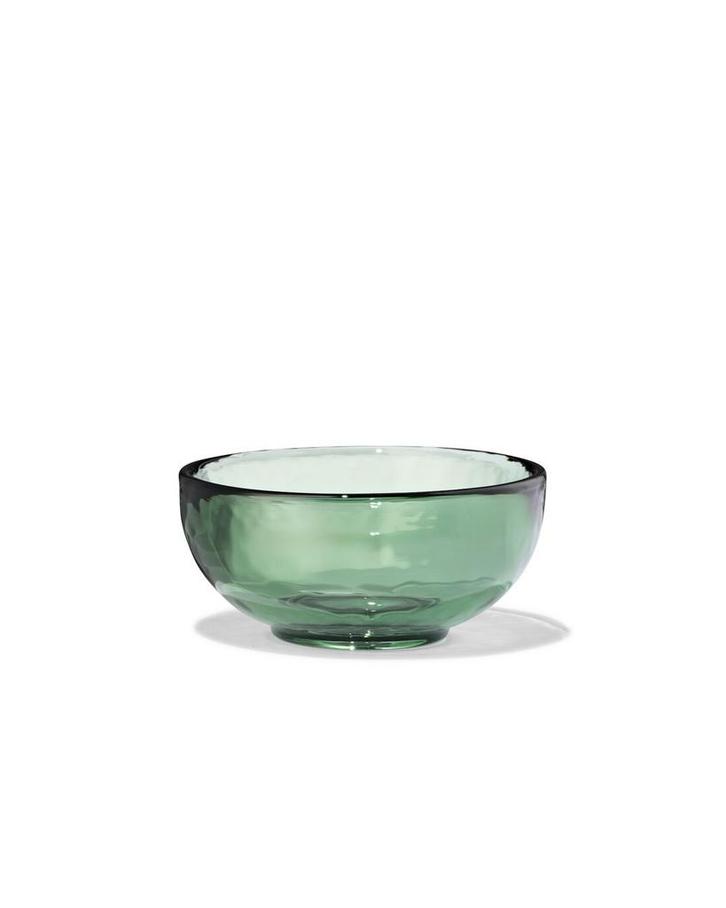 HEMA Schaaltje 7.5cm glas groen, Huis en Inrichting, Keuken | Keukenbenodigdheden, Nieuw, Verzenden