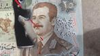 Jinks Kunst - Tribute to Banksy on 8 Iraqi banknote